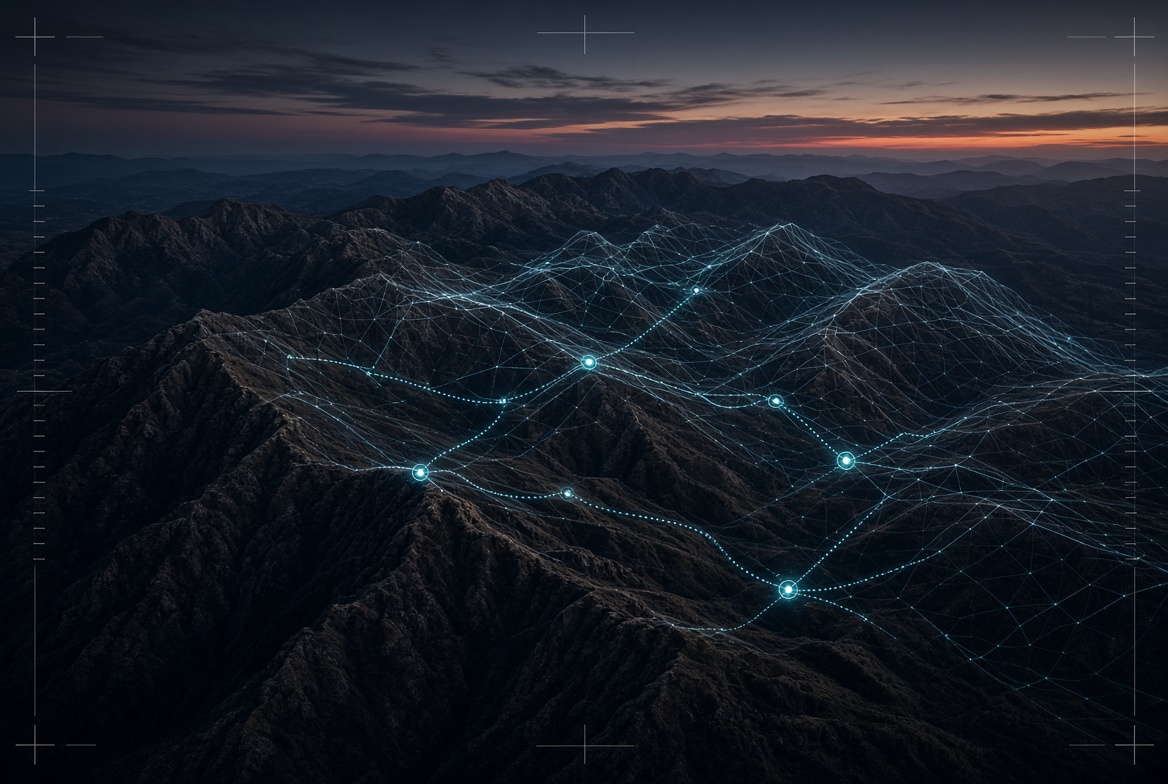 Terrain recognition over mountains